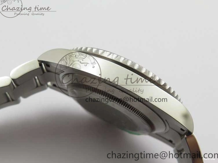 MiroTime 0701 Bold Submariner 41mm 126610 LV Kermit EWF Black Dial on SS Bracelet A 2765